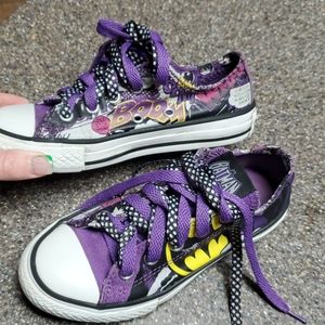 Limited edition batman girls chucks